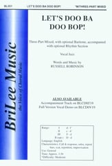 Let's Doo Ba Doo Bop! Three-Part Mixed choral sheet music cover